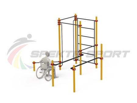 Купить Спортивный комплекс для инвалидов-колясочников WRK-D18_76mm в Петровске-Забайкальском 